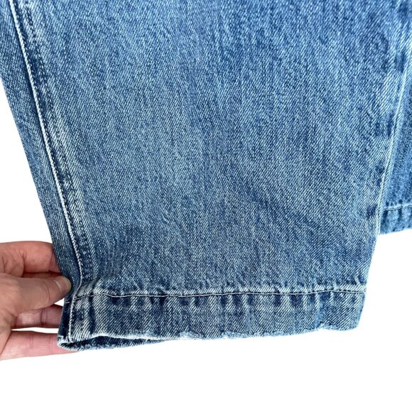 Madewell Light Wash Denim Overalls – Women’s Size L - Picture 11 of 12